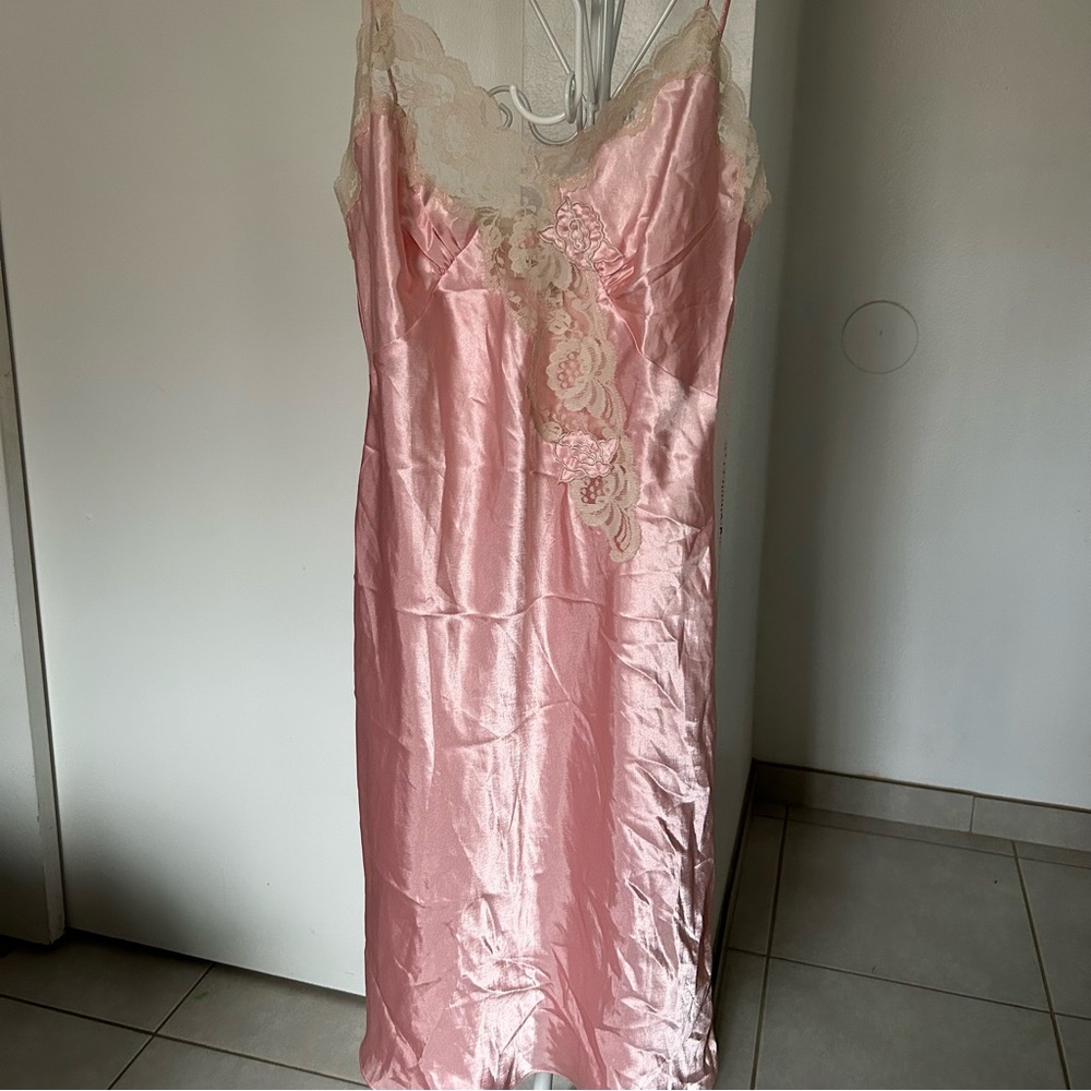 Victoria's Secret Y2K Vintage Lace Slip Dress Fairy Dainty Babydoll Feminine - Picture 2 of 9